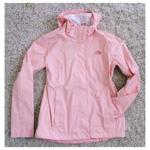 Pink North Face Windbreaker